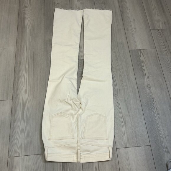 NWT Madewell Size 25 Kick Out Full-Length Jeans Vintage Canvas N0641 - Picture 14 of 16